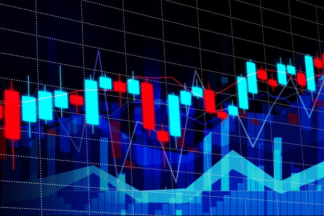 上下するチャート