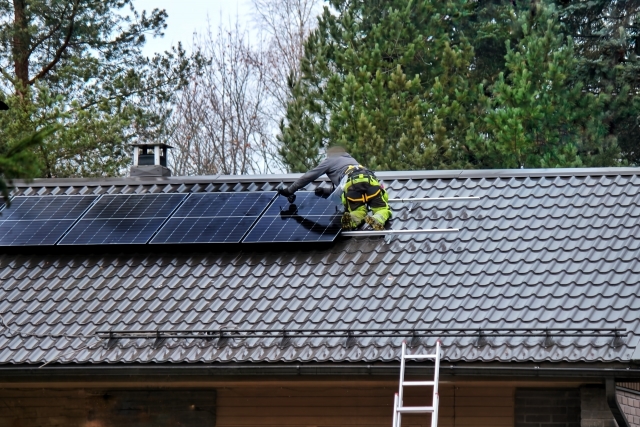 太陽光発電設置