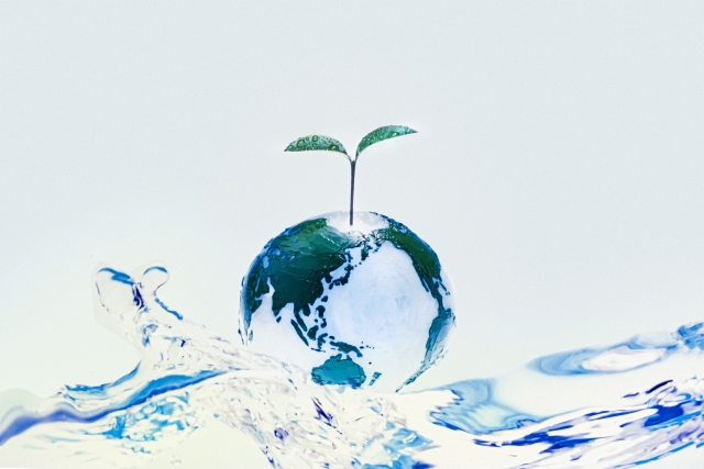 地球と水