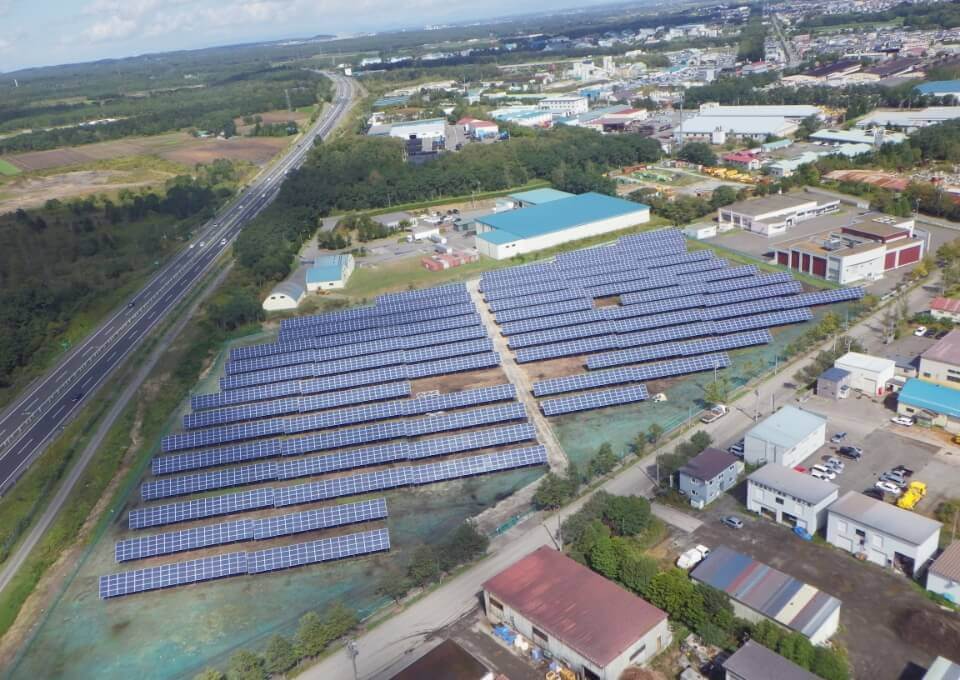 恵庭太陽光発電所